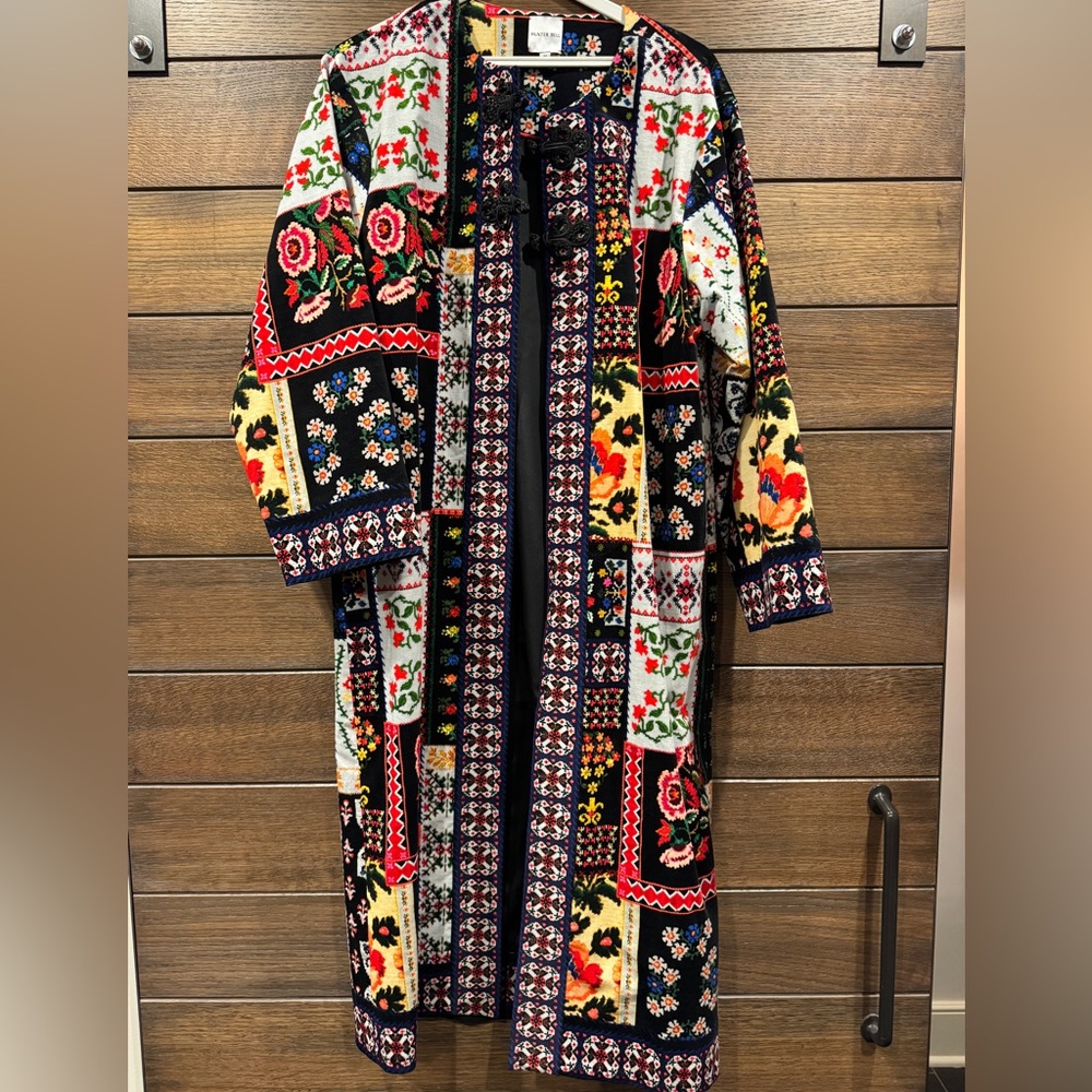 Hunter Bell Martini Coat in Floral Quilt